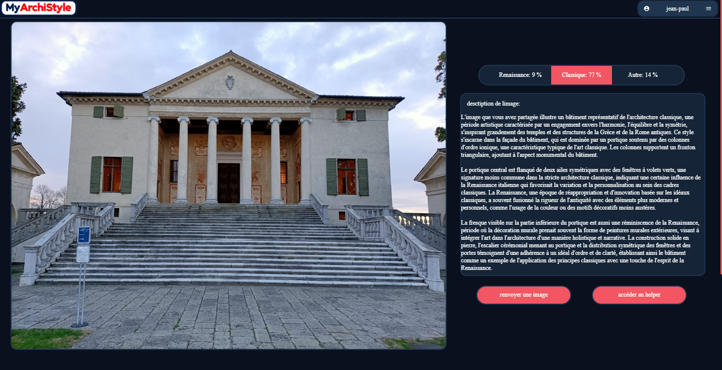 Résultat de classification